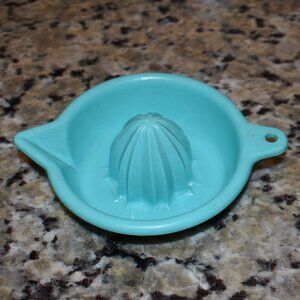 Vintage Turquoise Lustroware Juicer